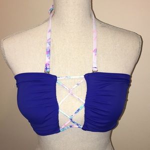 Victoria’s Secret Strappy Bandeau Bikini Swim Top